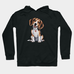 Adorable Beagle Dog Hoodie